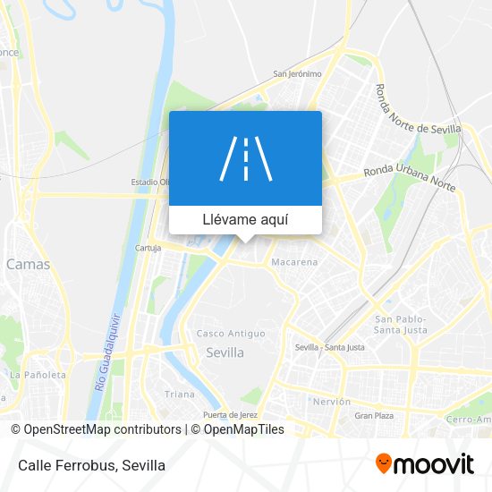 Mapa Calle Ferrobus