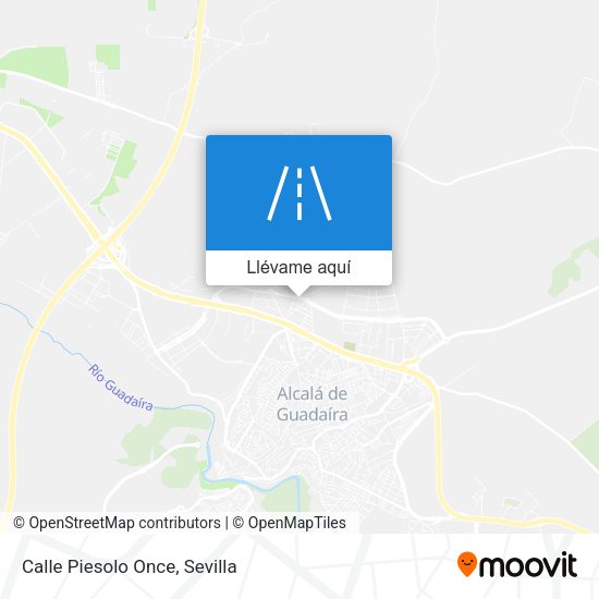 Mapa Calle Piesolo Once