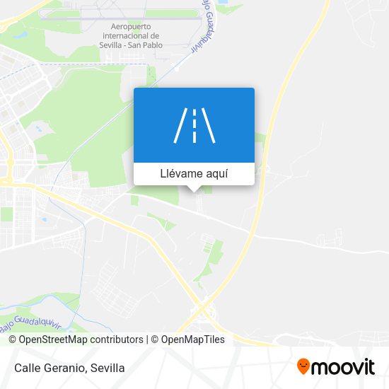 Mapa Calle Geranio