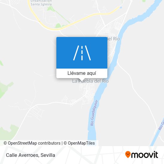 Mapa Calle Averroes