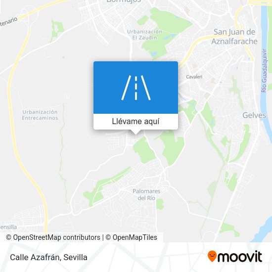 Mapa Calle Azafrán