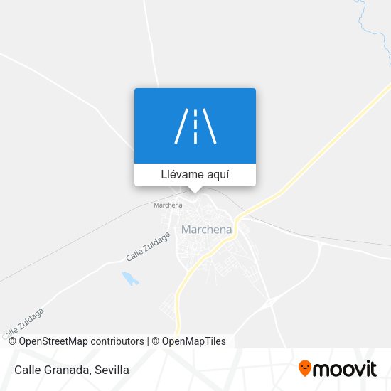 Mapa Calle Granada