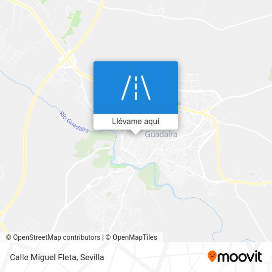 Mapa Calle Miguel Fleta