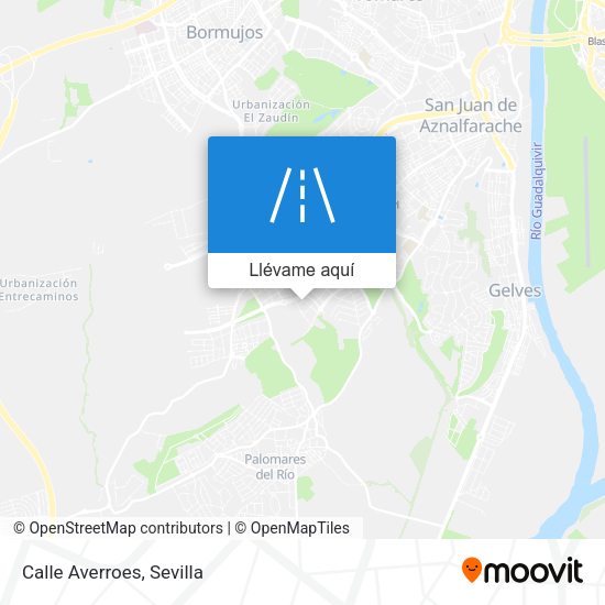 Mapa Calle Averroes