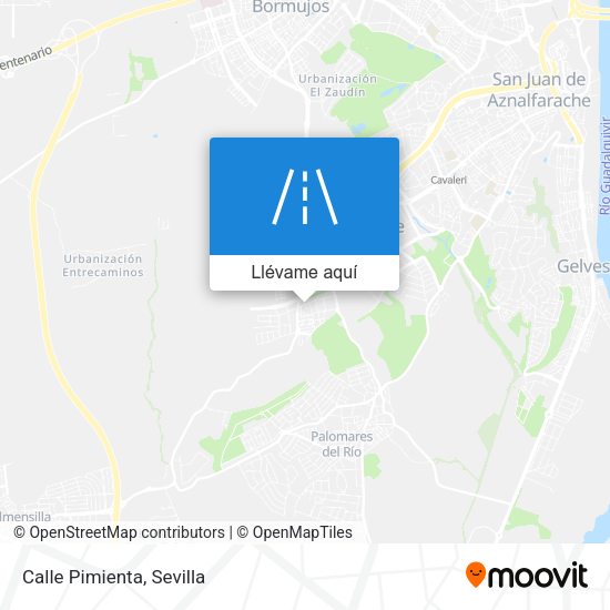 Mapa Calle Pimienta