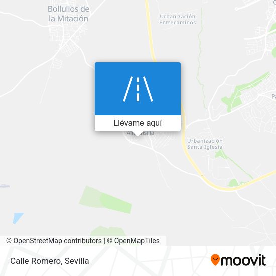 Mapa Calle Romero