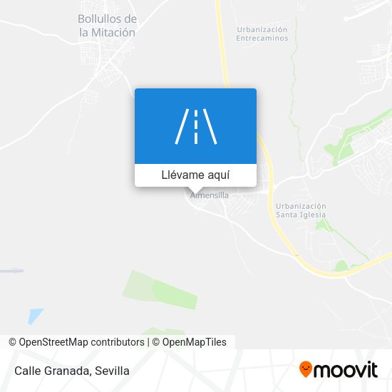Mapa Calle Granada