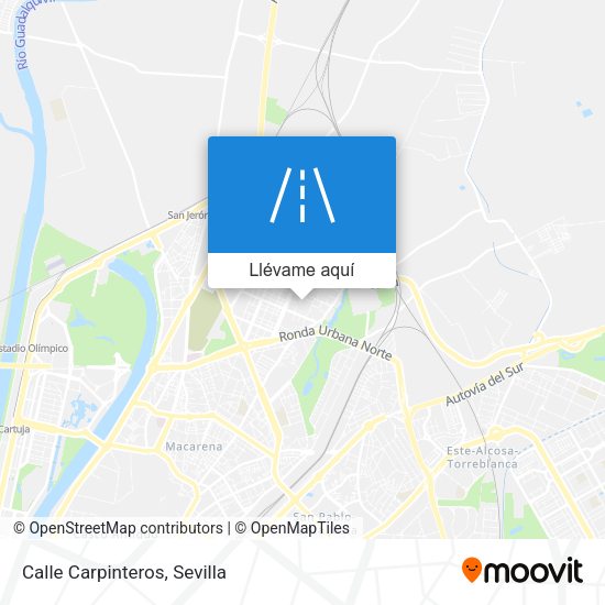 Mapa Calle Carpinteros