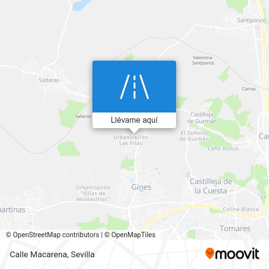 Mapa Calle Macarena