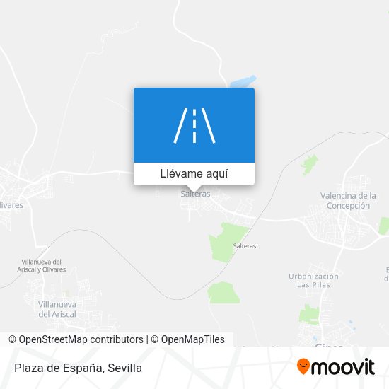 Mapa Plaza de España