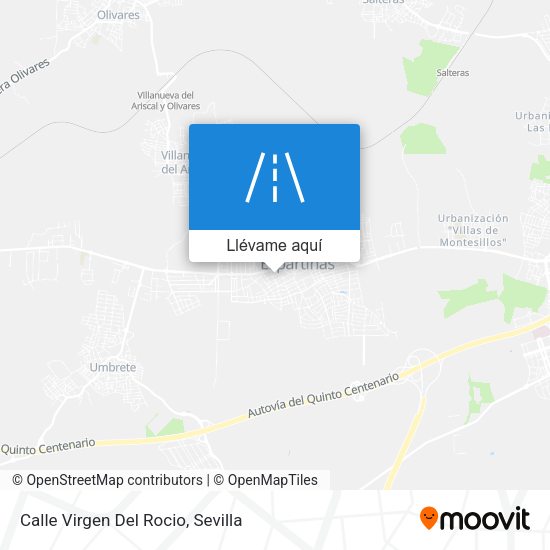 Mapa Calle Virgen Del Rocio