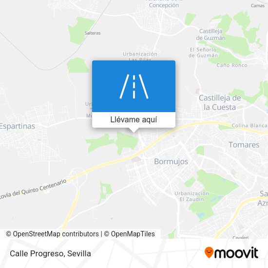 Mapa Calle Progreso