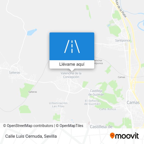 Mapa Calle Luis Cernuda