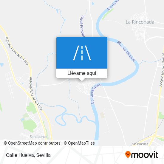 Mapa Calle Huelva