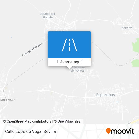 Mapa Calle Lope de Vega