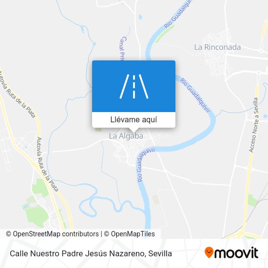 Mapa Calle Nuestro Padre Jesús Nazareno