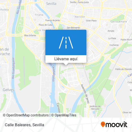 Mapa Calle Baleares