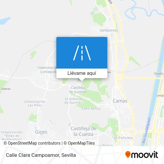 Mapa Calle Clara Campoamor