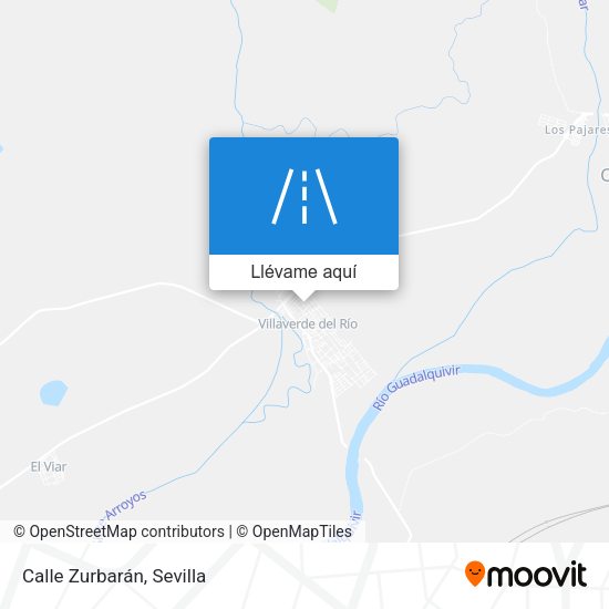 Mapa Calle Zurbarán
