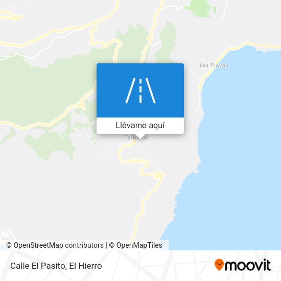 Mapa Calle El Pasito