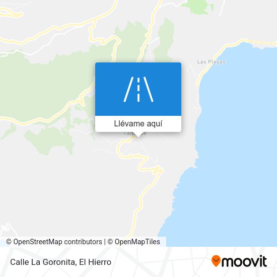 Mapa Calle La Goronita