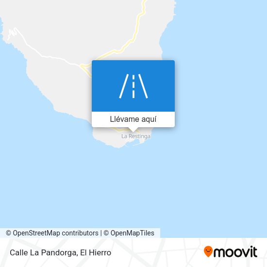 Mapa Calle La Pandorga