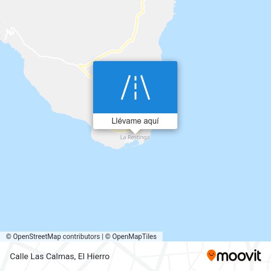Mapa Calle Las Calmas