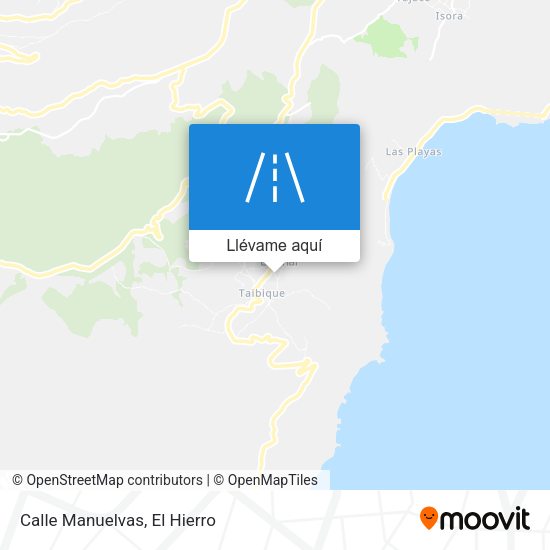 Mapa Calle Manuelvas