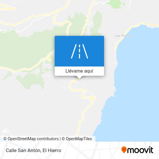 Mapa Calle San Antón