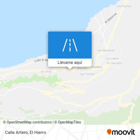 Mapa Calle Artero