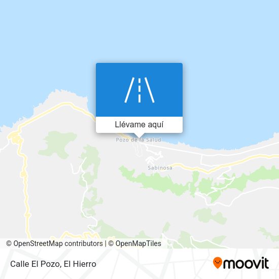 Mapa Calle El Pozo