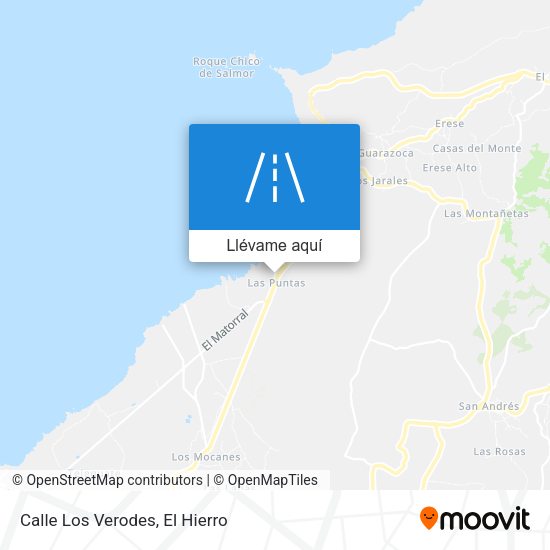 Mapa Calle Los Verodes