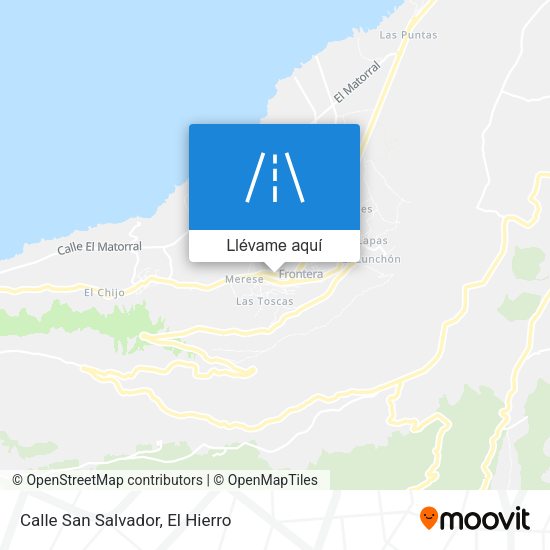 Mapa Calle San Salvador