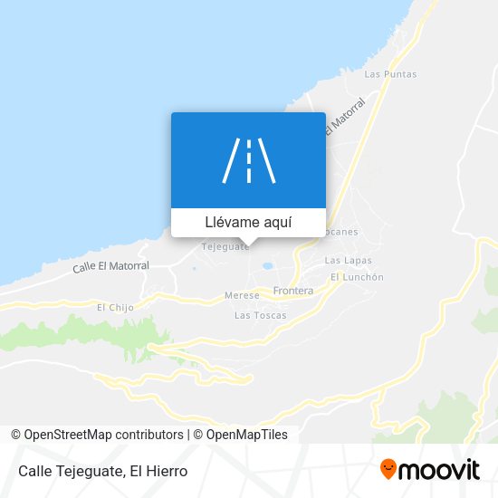 Mapa Calle Tejeguate