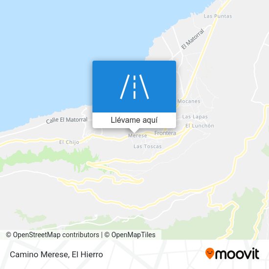 Mapa Camino Merese