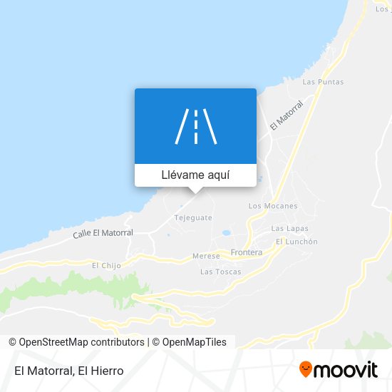 Mapa El Matorral