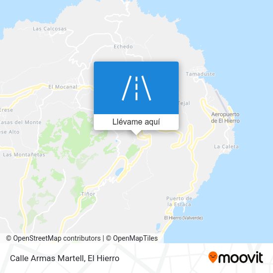 Mapa Calle Armas Martell