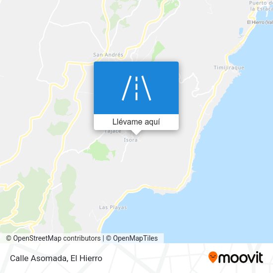 Mapa Calle Asomada
