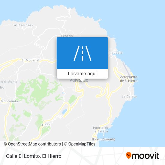 Mapa Calle El Lomito