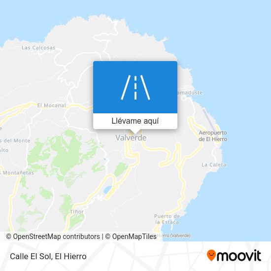 Mapa Calle El Sol