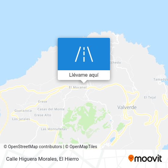 Mapa Calle Higuera Morales