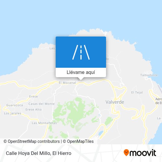 Mapa Calle Hoya Del Millo