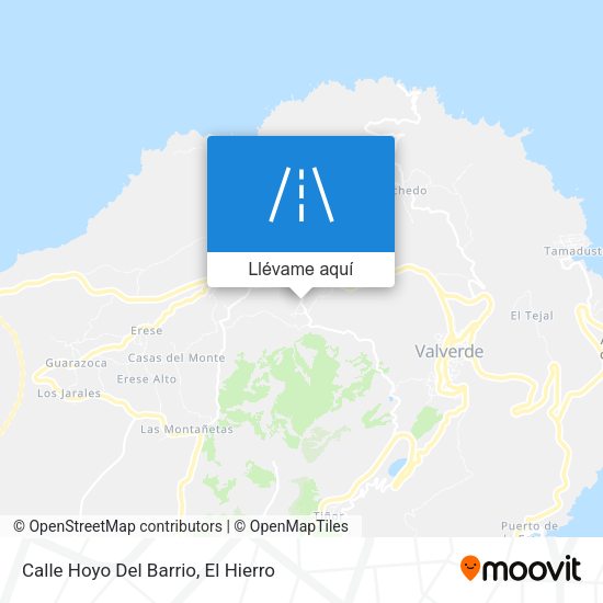 Mapa Calle Hoyo Del Barrio
