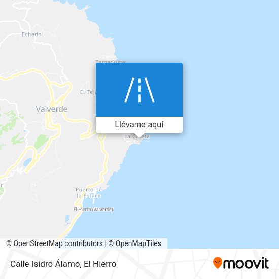 Mapa Calle Isidro Álamo
