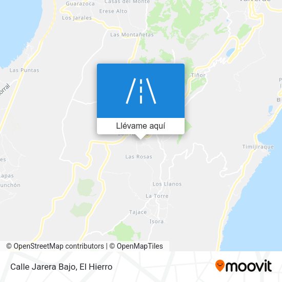 Mapa Calle Jarera Bajo