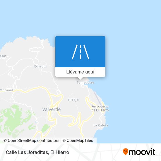 Mapa Calle Las Joraditas
