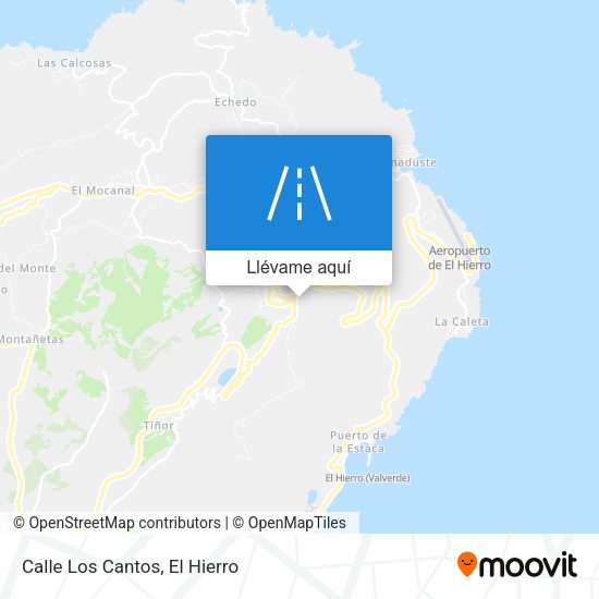 Mapa Calle Los Cantos