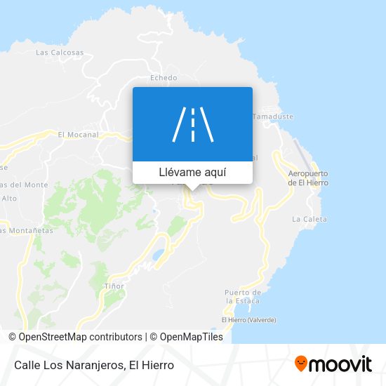 Mapa Calle Los Naranjeros