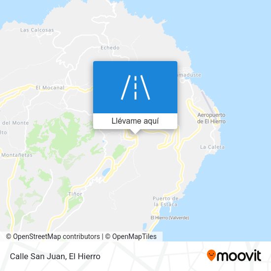 Mapa Calle San Juan