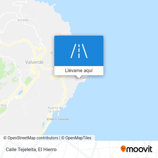 Mapa Calle Tejeleita
